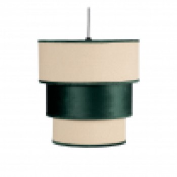 Distribuidor - Lâmpadas Diversas | Colgantes Moderno | COLGANTE 3 PANTALLAS LUCIO1XE27 VERDE REG X 37D Ref: 130591006